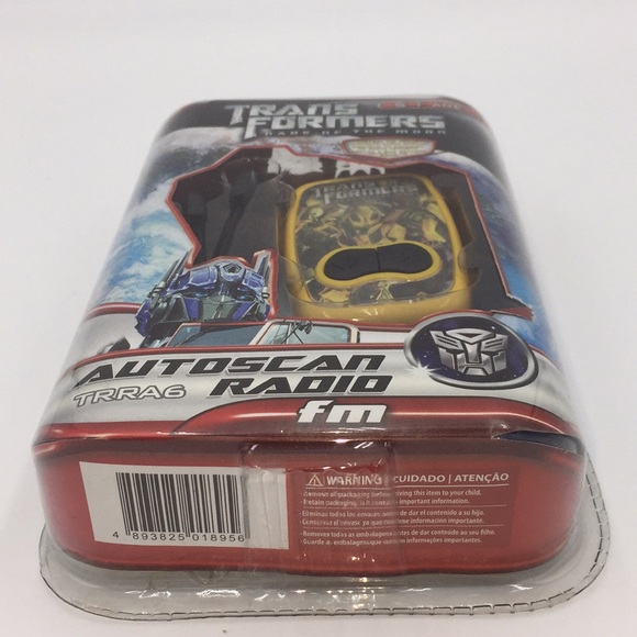Transformers Dark Of The Moon Autoscan Portable Radio Fm - Picture 4 of 11